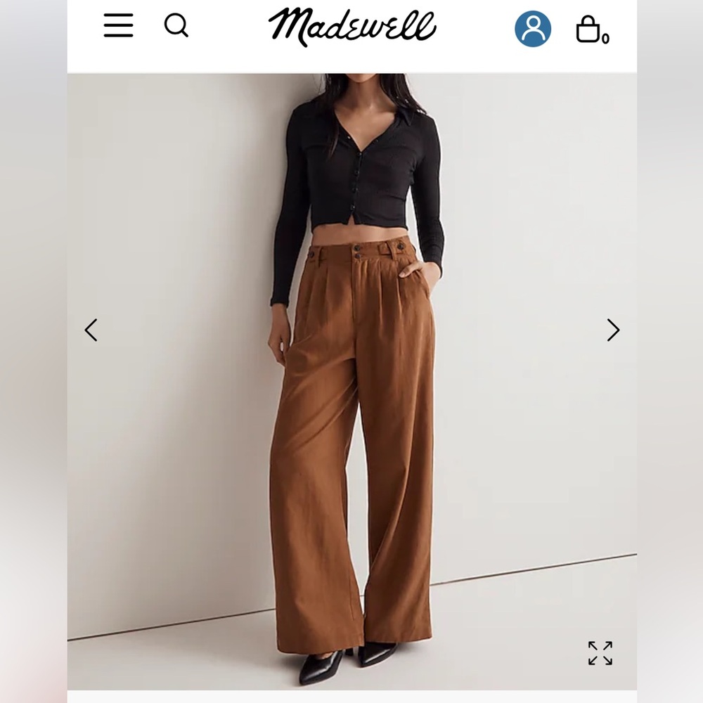 Madewell The Harlow Wide-Leg Pant